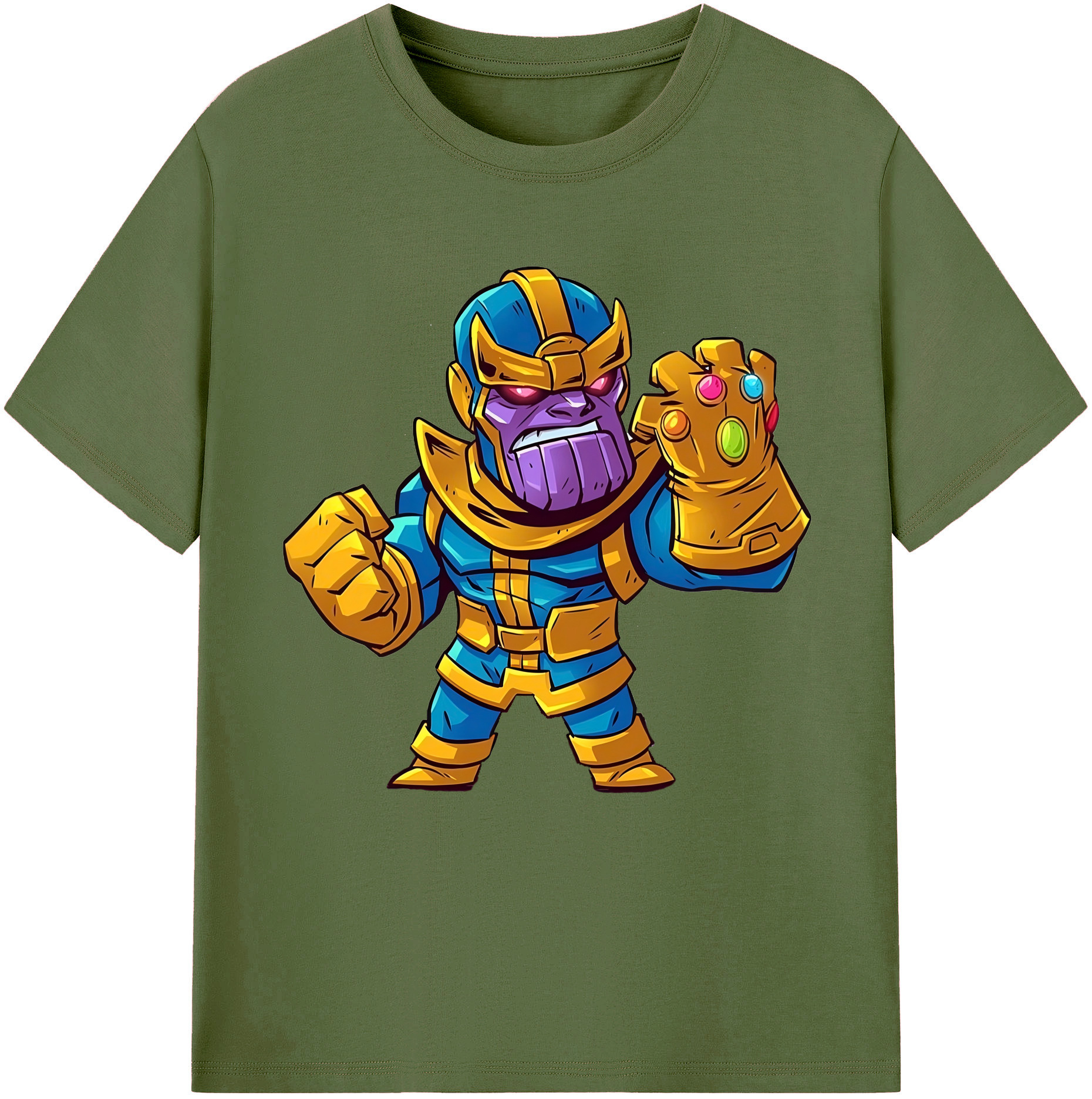 （画像用） アベンジャーズ The Avengers 綿100％半袖Tシャツ（フロントプリント）